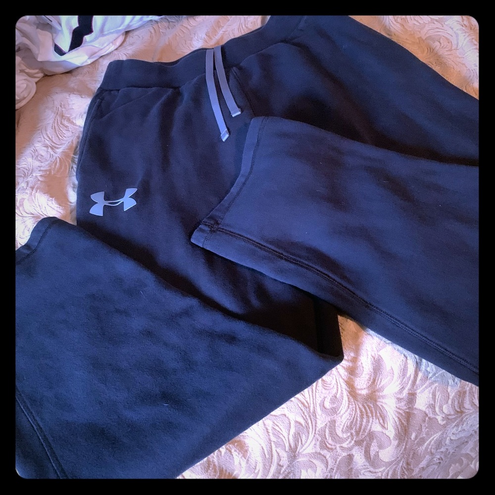 Under armour sweat pants size lg